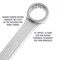 Oemtools 1-1/4" Jumbo Combination Wrench 22104 - alternate 6